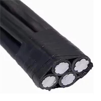 Алуминиум воздушен кабел кабел кабел 4 фазен јадро